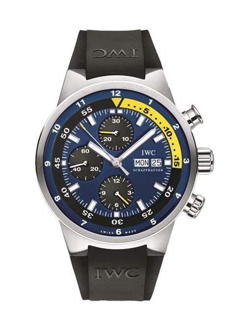 IWC aquatimer chronograph cousteau divers